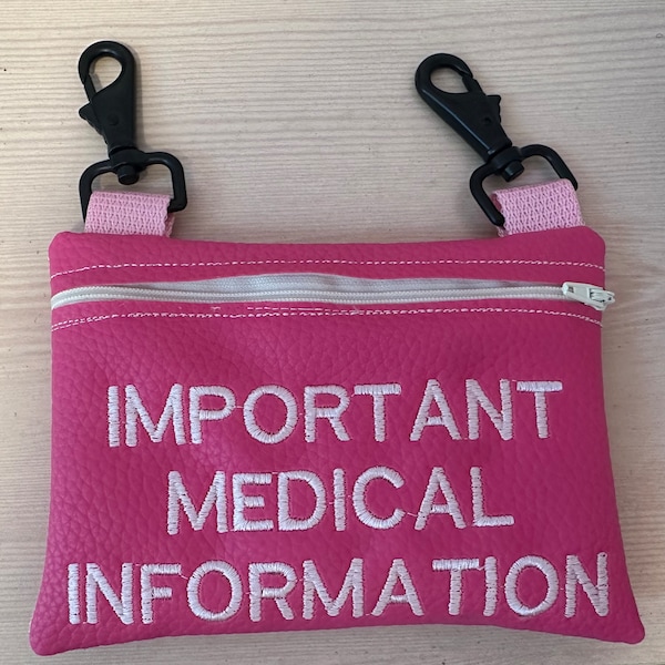 Pochette de médicaments personnalisée