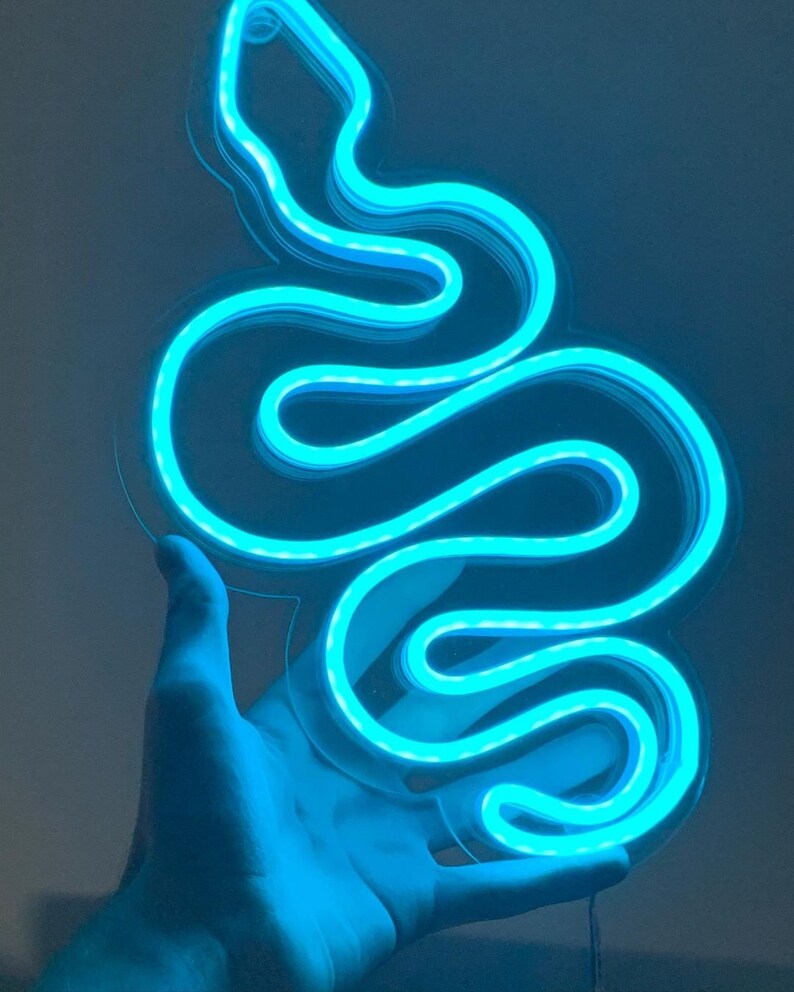 Snake Neon Sign Animals LED Neon Sign Wall Decor Neon - Etsy