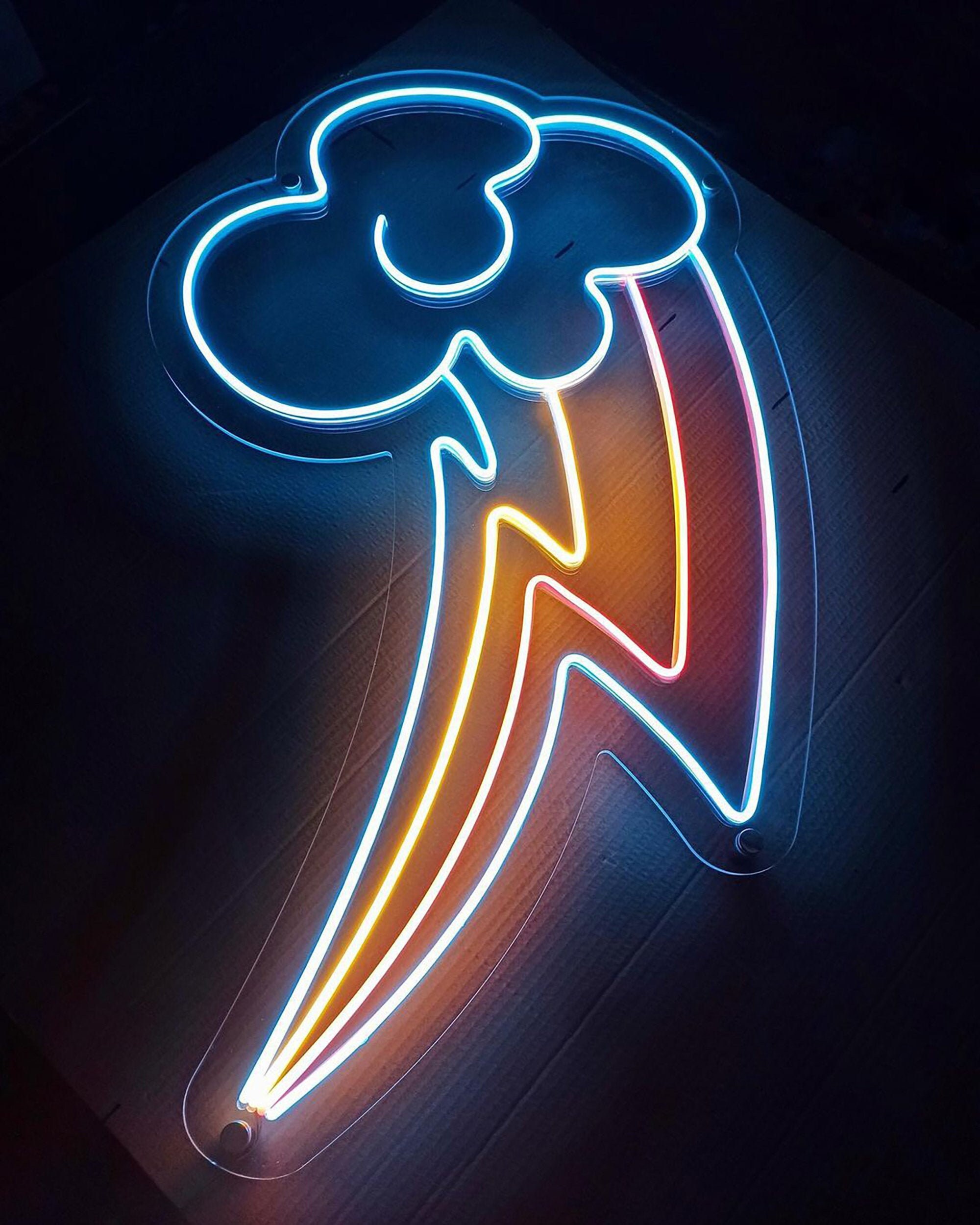 Rainbow Cloud Neon LED Neon Sign Neon Lights for Home Bar Etsy