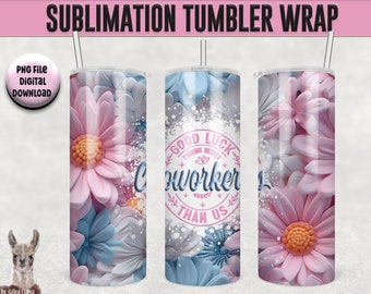 coworker tumbler wrap, colleague tumbler wrap, coworker png, employee png, coworker tumbler, 3d tumbler wrap, 3d coworker tumbler wrap