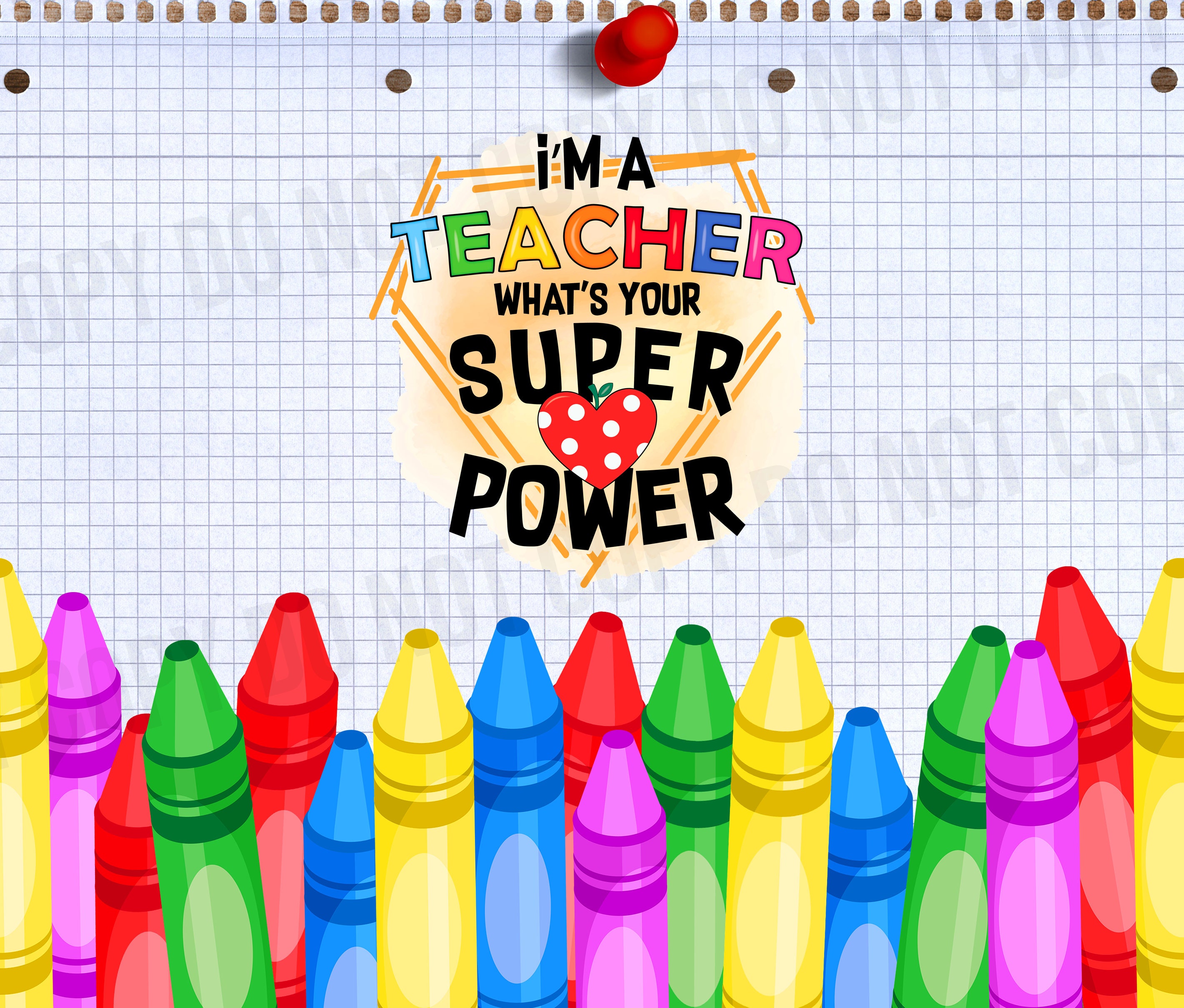 Im a Teacher Whats Your Superpower, Teacher Tumbler Wrap, Teacher ...