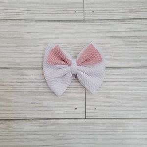 Osterhase Haarschleife | Osterhaarschleife | Neugeborenen Headwraps | Baby Nylon Schleifen | Handgemachte Babyschleifen | Neugeborenen Geschenk | Bullet Fabric Schleife