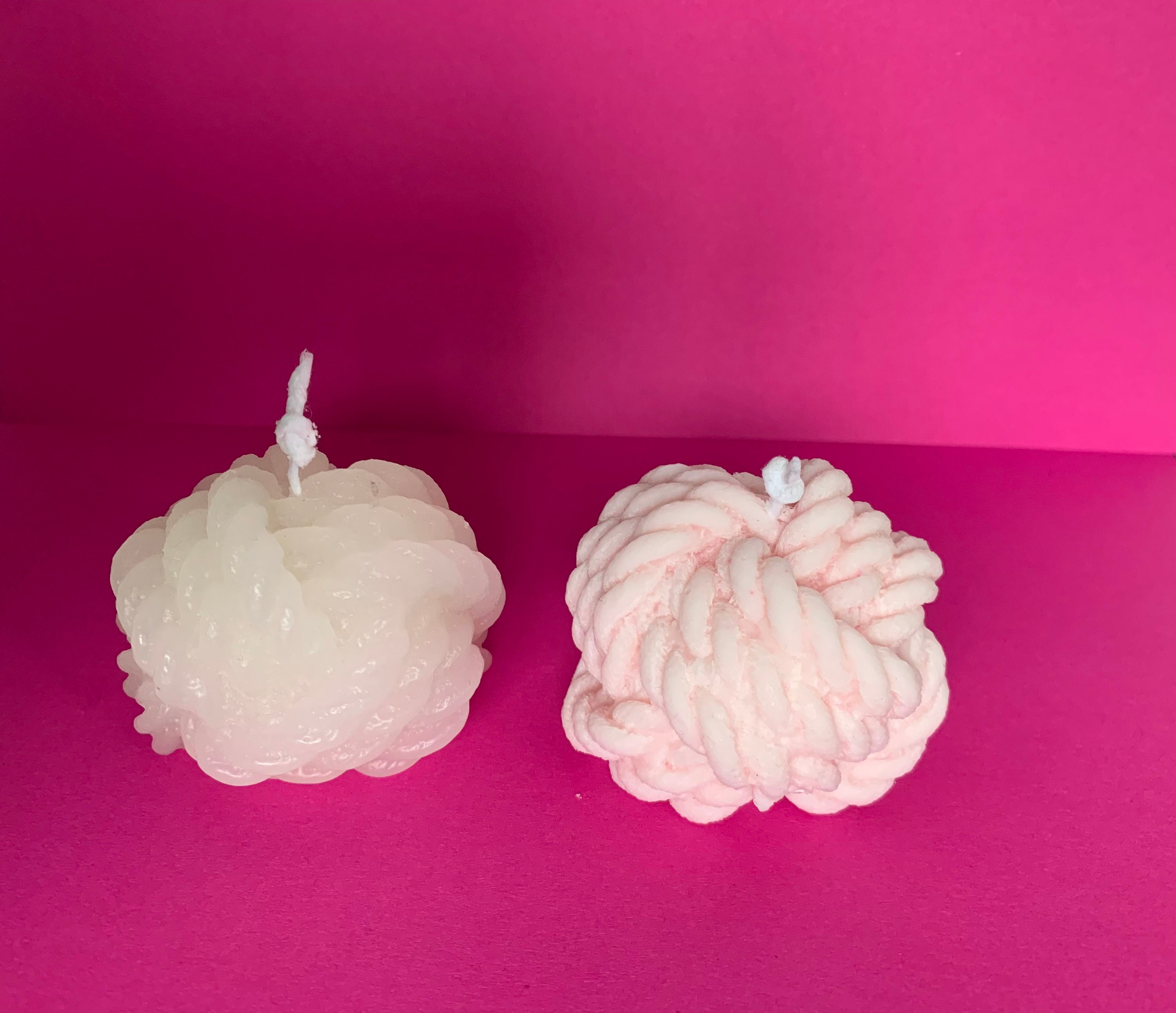 Candle knot string candle reel candle vegan candle Etsy