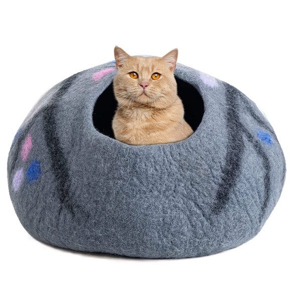 Wool Cat Cave Etsy