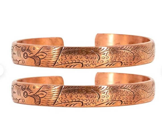 Pure Copper Healing Bracelet Blank Carpal Tunnel Bracelet Copper