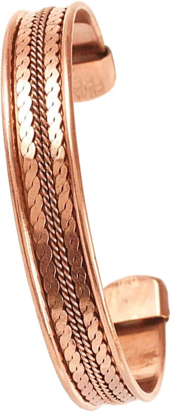 Juccini Copper Bracelet For Men & Women - Arthritis India | Ubuy