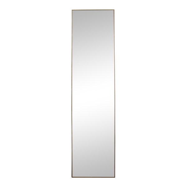 Grand miroir pour coiffeuse - Bois gris - Mode et beauté - Miroir intégral