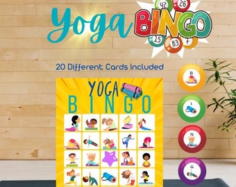 Kid's Yoga BINGO