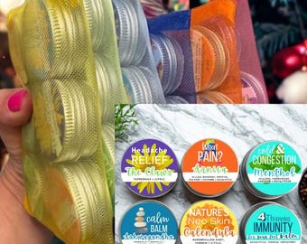 Sample/Travel Pack-Herbal Balms-Natural Ingredients