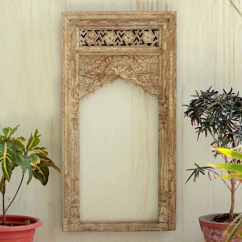 Traditional Antique Wood Jharokha Rajasthani Style Hand-carved - Etsy