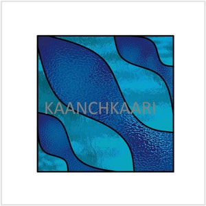 Fish Spinner Stained Glass Pattern - digital