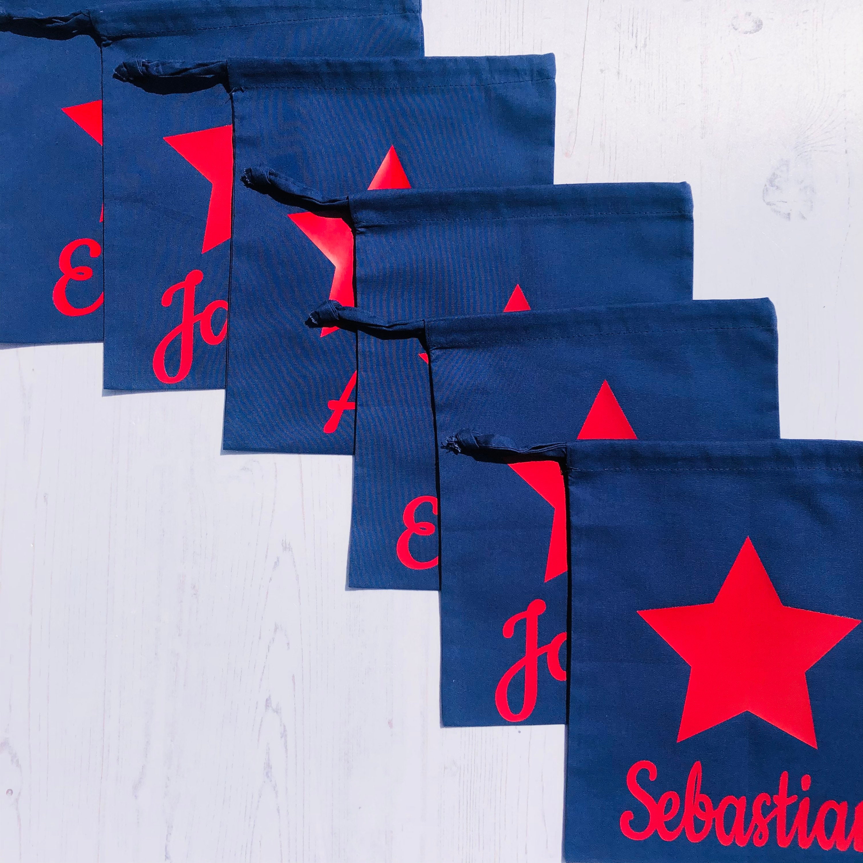 Cotton Drawstring Party Bags Luxury Gift Bags Customised Hen Etsy UK