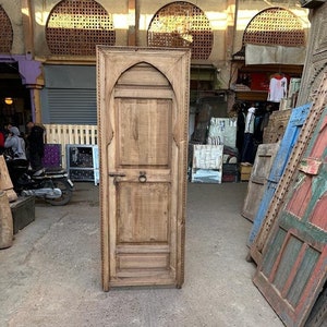 Moroccan Door, Moroccan Wooden Door, Natural Wood "Cedar".