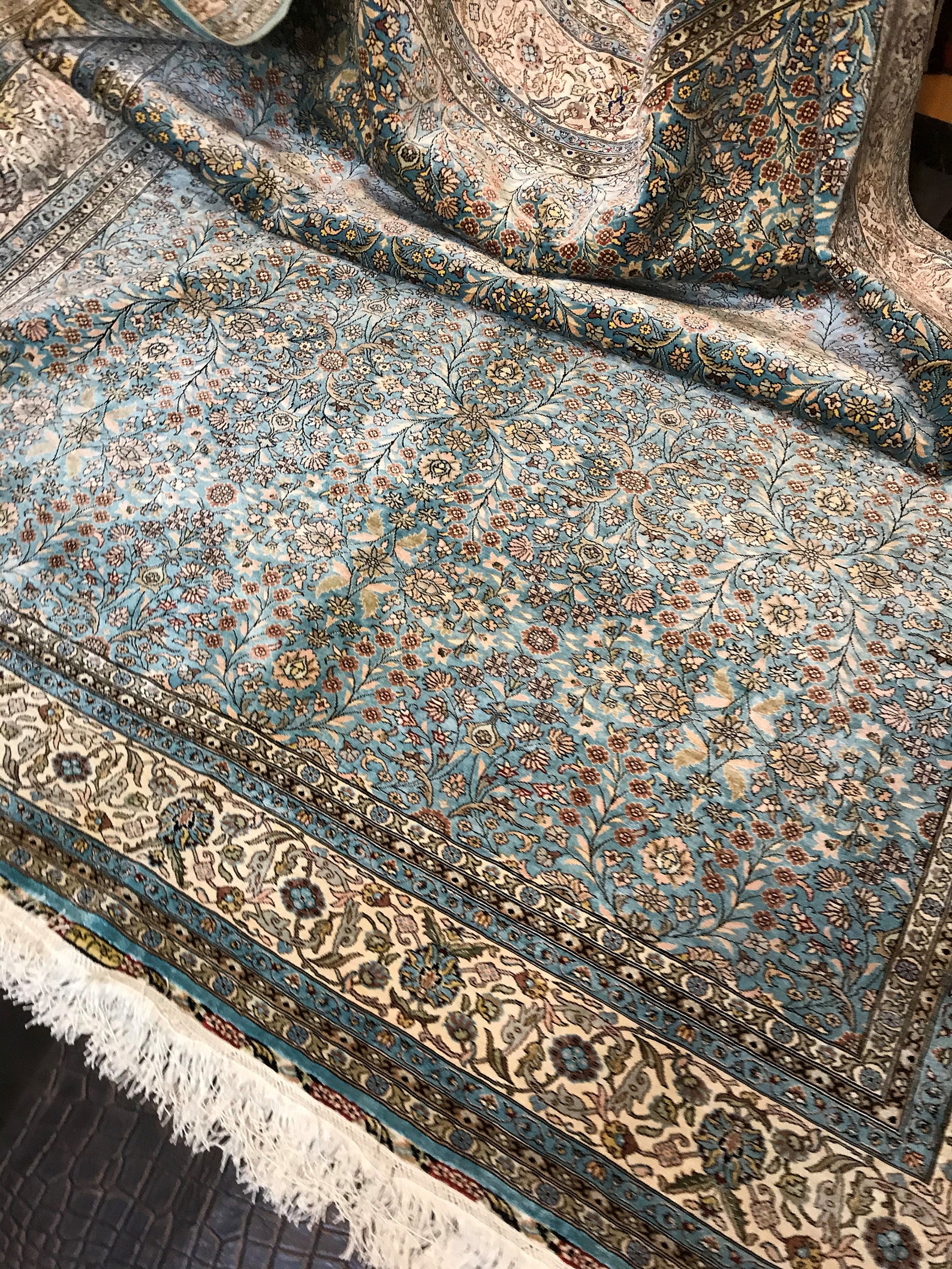 Turkish Silk Rug Handmade Silk Carpet Original Silk Rug Etsy