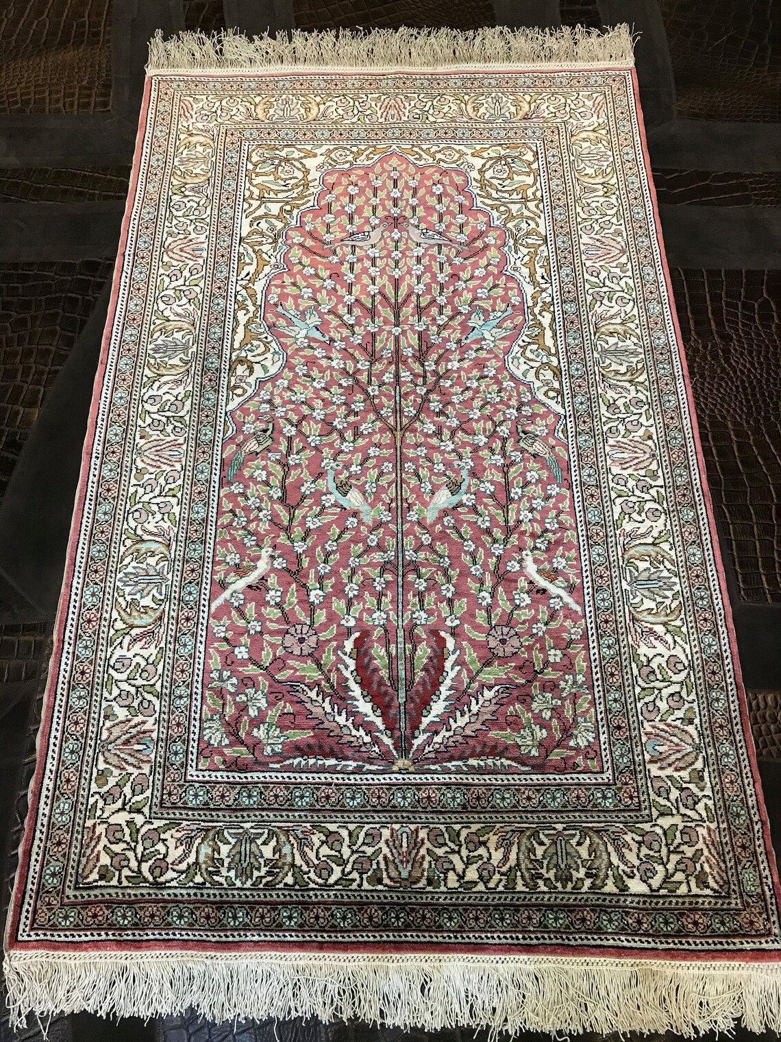 Turkish Silk Rug Handmade Silk Carpet Original Silk Rug Etsy
