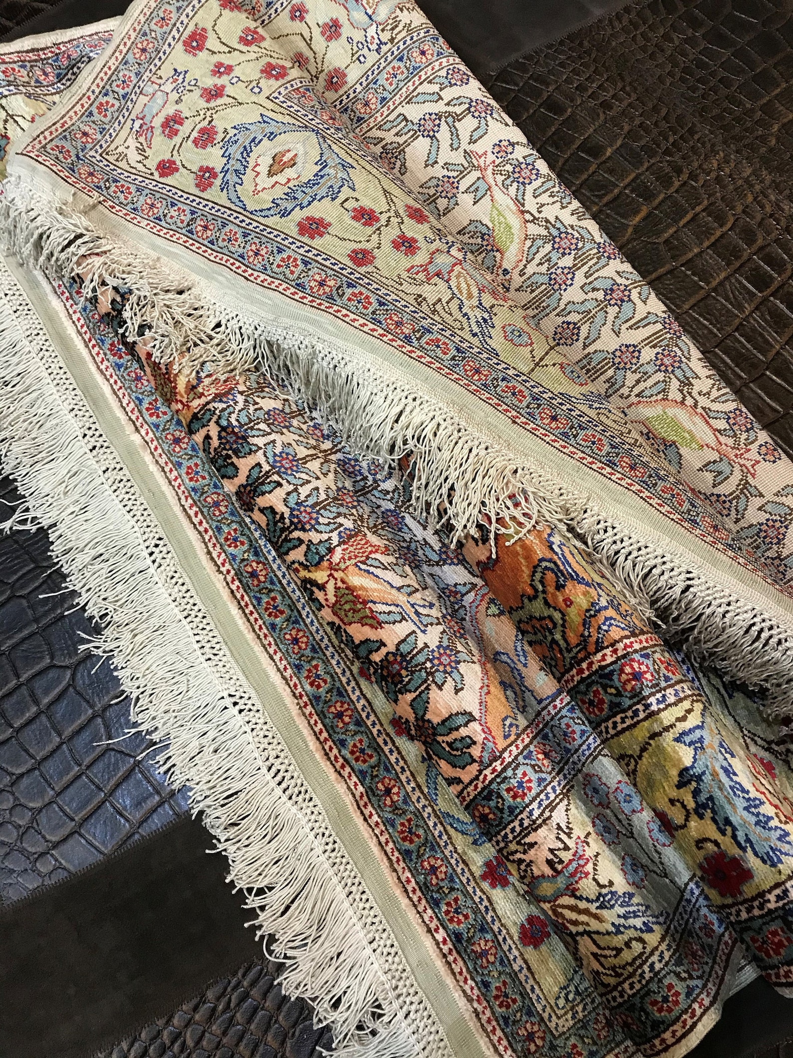 Turkish Silk Rug Handmade Silk Carpet Original Silk Rug Etsy