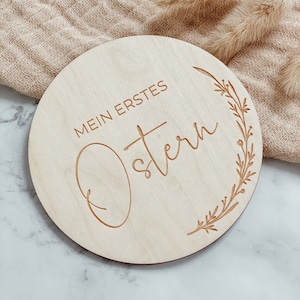 Meilensteinkarte "Unser/Mein erstes Ostern"