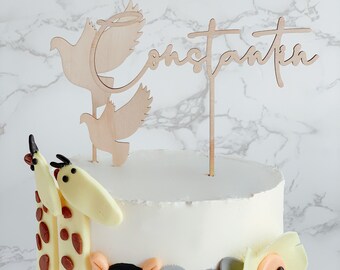 Personalized Caketopper with desired word