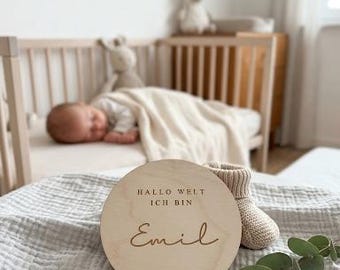 Hello world, I am... (personalizable with name)