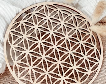 Blume des lebens wanddeko holz - Etsy.de