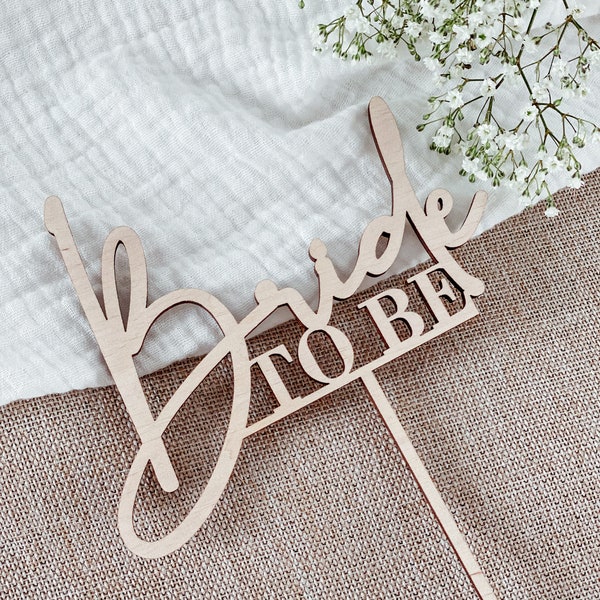 Bride to be Caketopper JGA