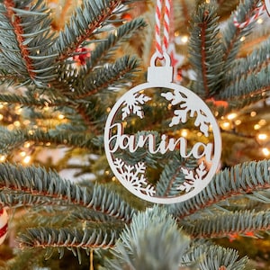 Personalized Christmas pendant Christmas ball