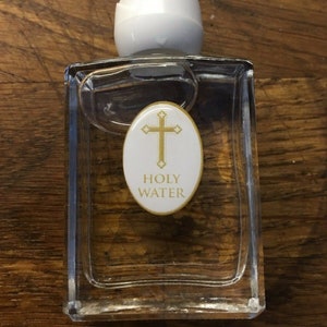 Bottle AND Holy Water BLESSED by Priest