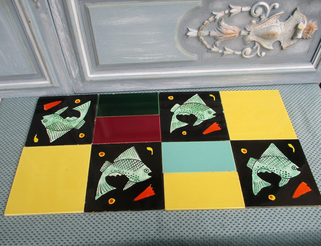 Carrelage vintage Villeroy & Boch Mettlach / Carreaux de Etsy France