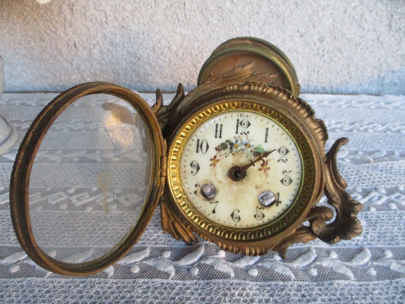 Antique French Clock Mechanisms / 2 Clock Movements Etsy
