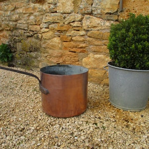 Large Antique Copper Pot