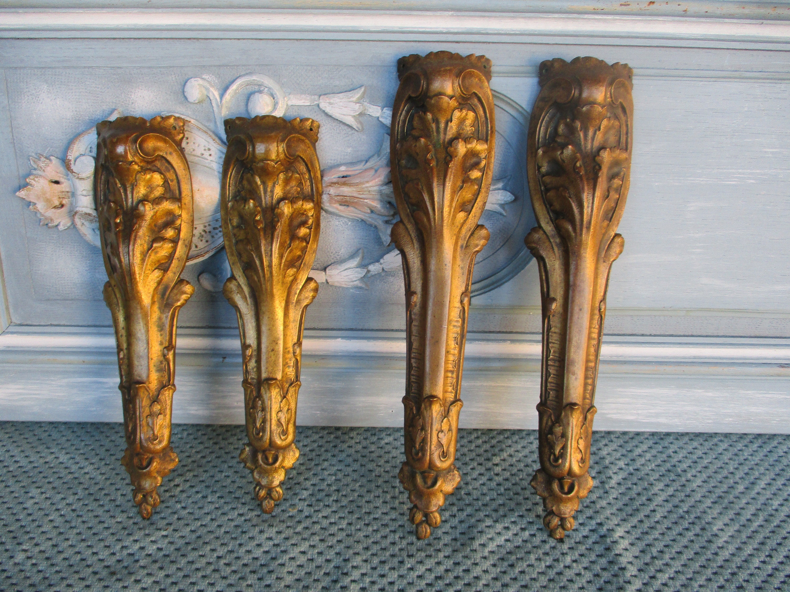 Décoration/Ornement en Bronze Français Antique