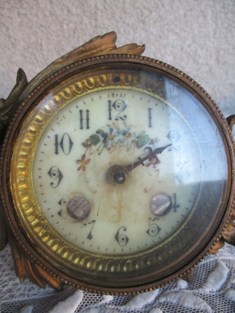 Antique French Clock Mechanisms / 2 Clock Movements Etsy
