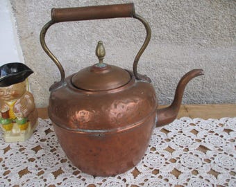 bollitore in rame antico