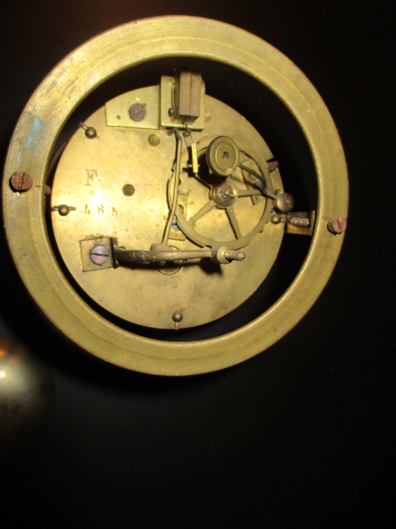 Antique French Clock Mechanisms / 2 Clock Movements Etsy