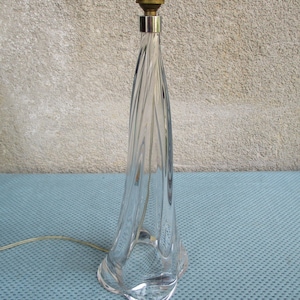 Antique French Crystal Table lamp