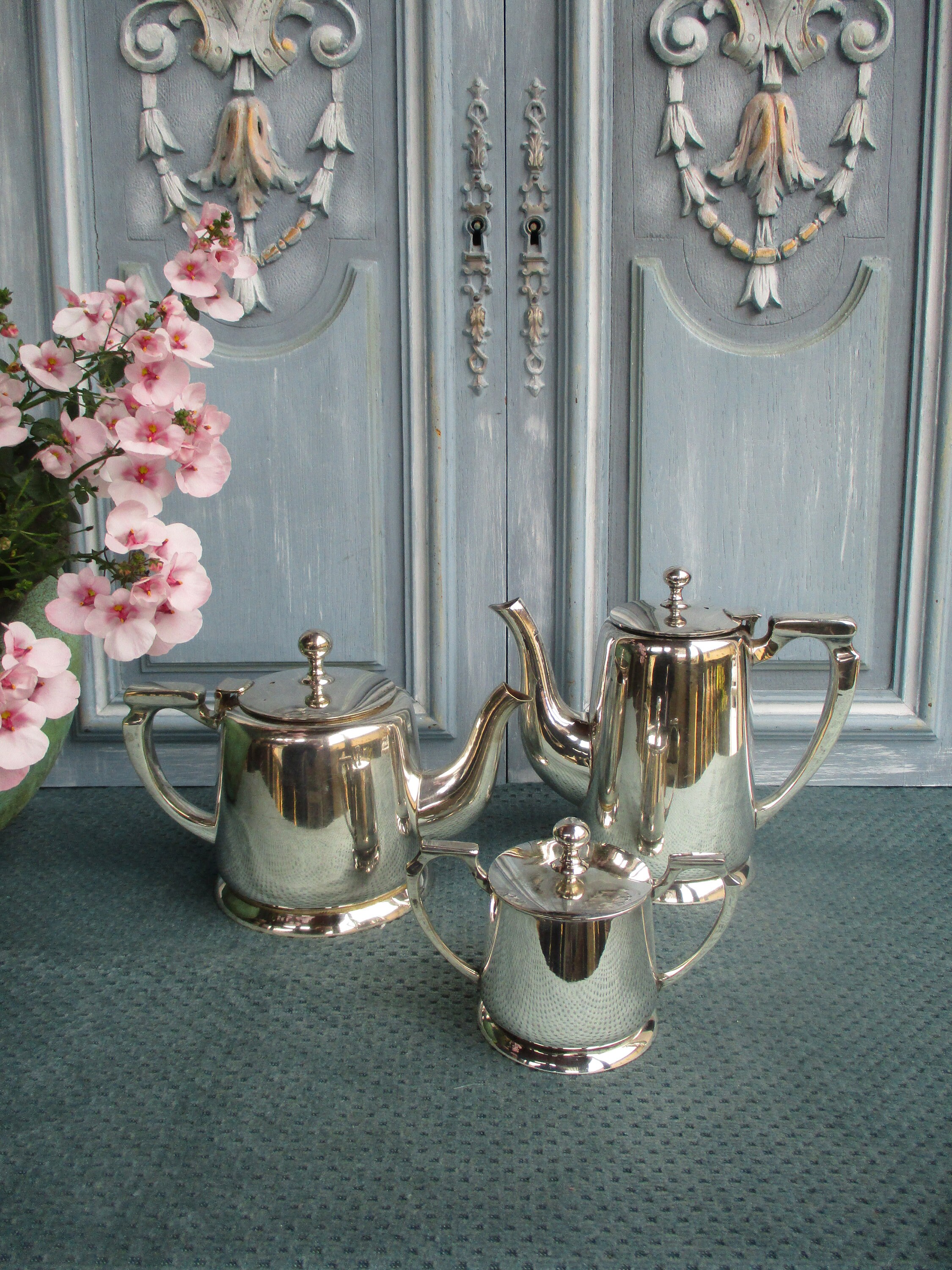 Vintage Silver Plated Coffee & Tea Set