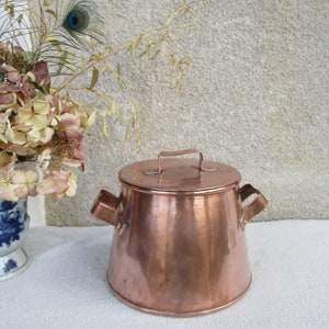 Antique French Copper Pot