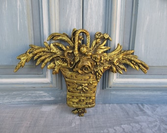 Antique Bronze Ornament  / Pediment / Furniture Decoration