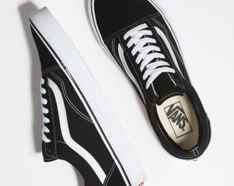 old skool vans roses