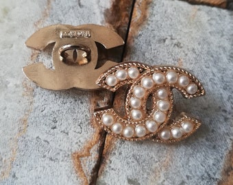 Chanel Button Earrings 2025