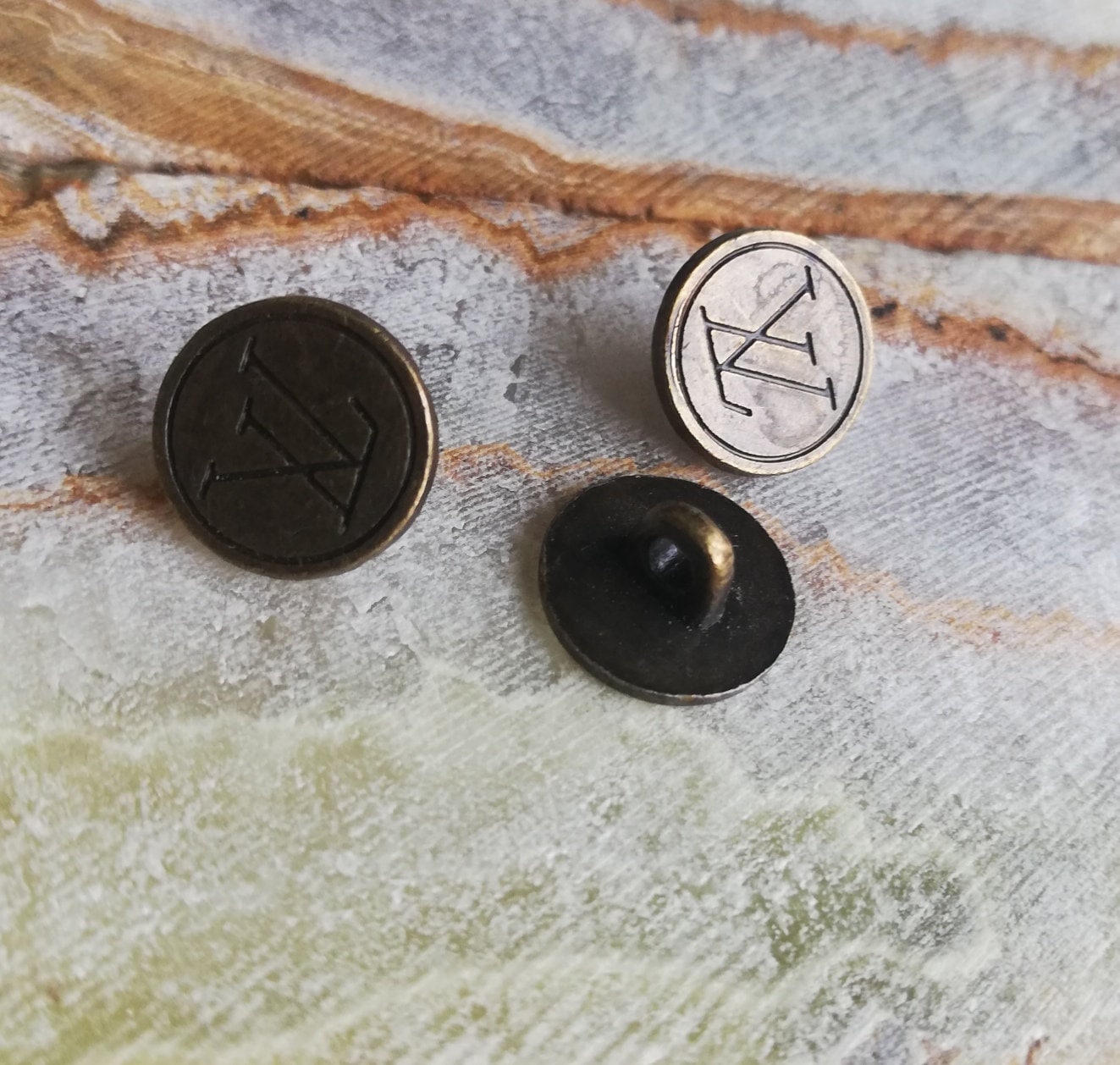 authentic louis vuitton button