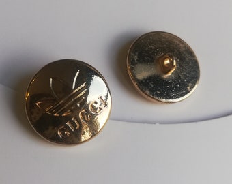 Buttons gold  18 mm (1piece)