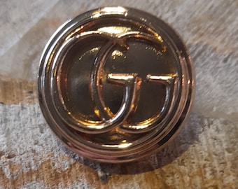 Buttons gold 17 mm (1piece)