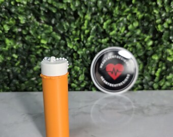 Prescription Bottle Chapstick Holder | Nurse Gift | Pharmacy Tech Gift | Healthcare Worker Accessory