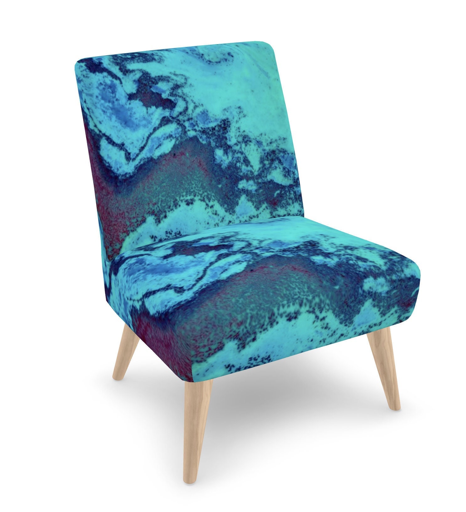 Turquoise occasional online chair