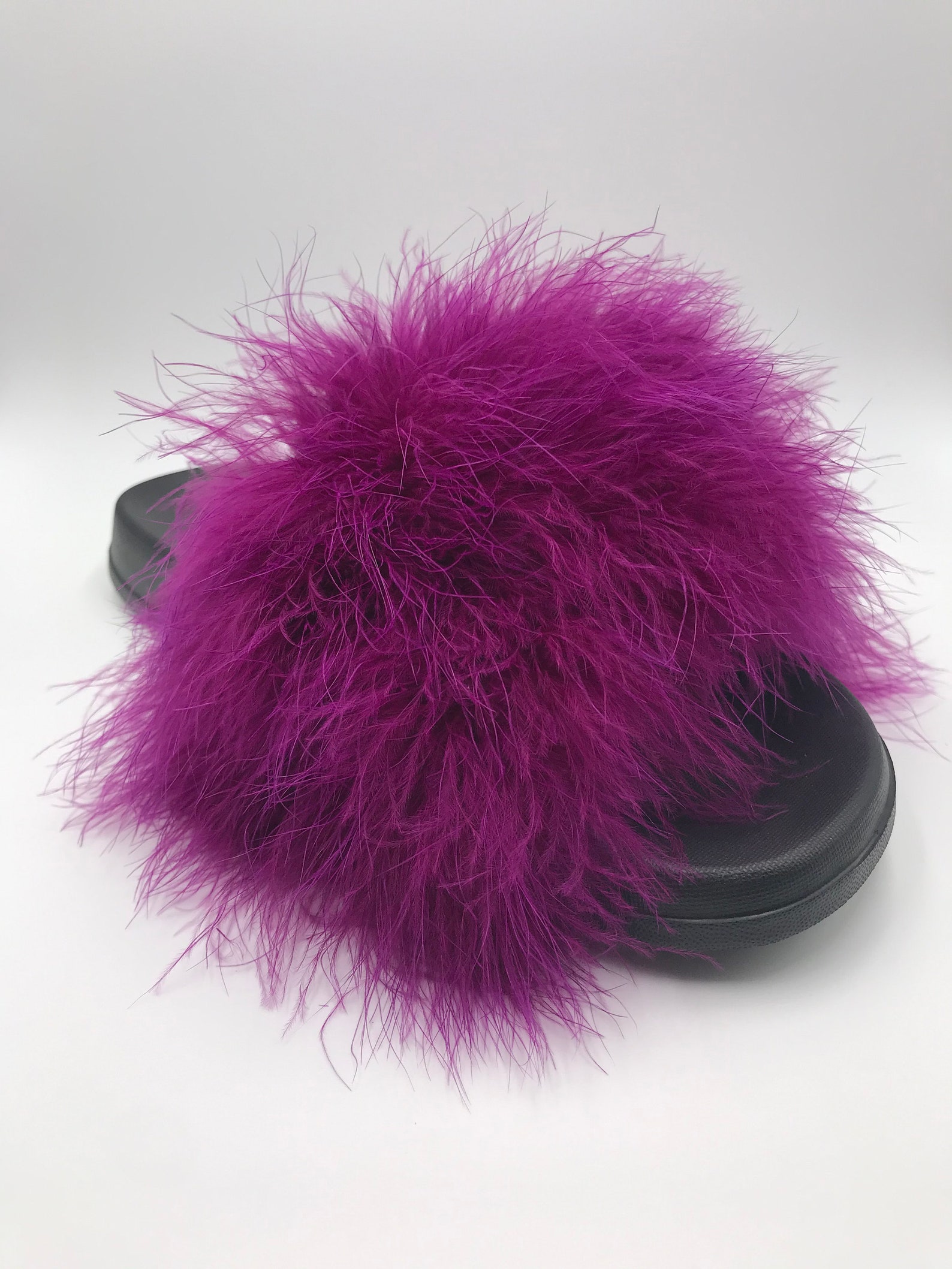 fluffy feather slides