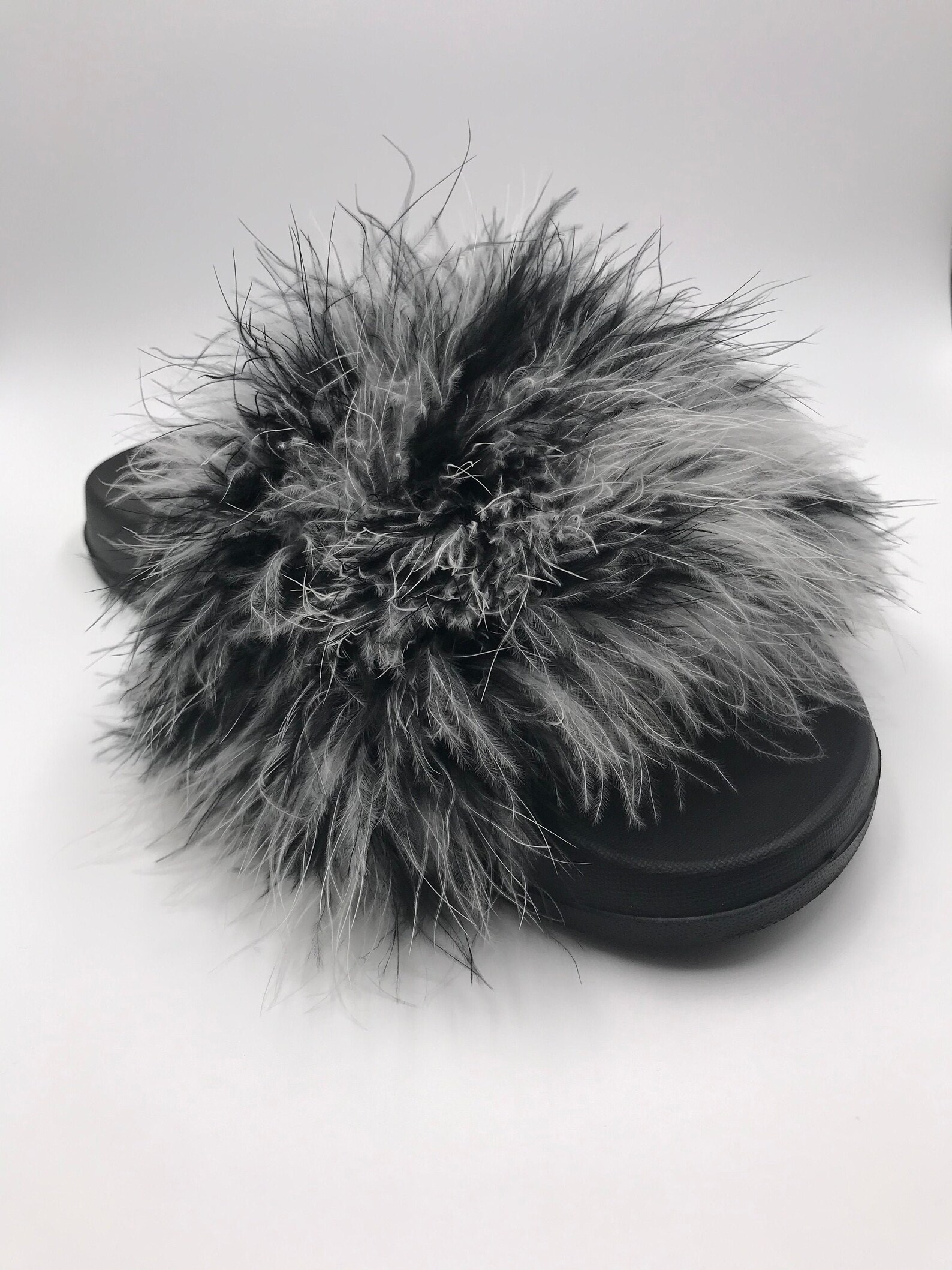 fluffy feather slides