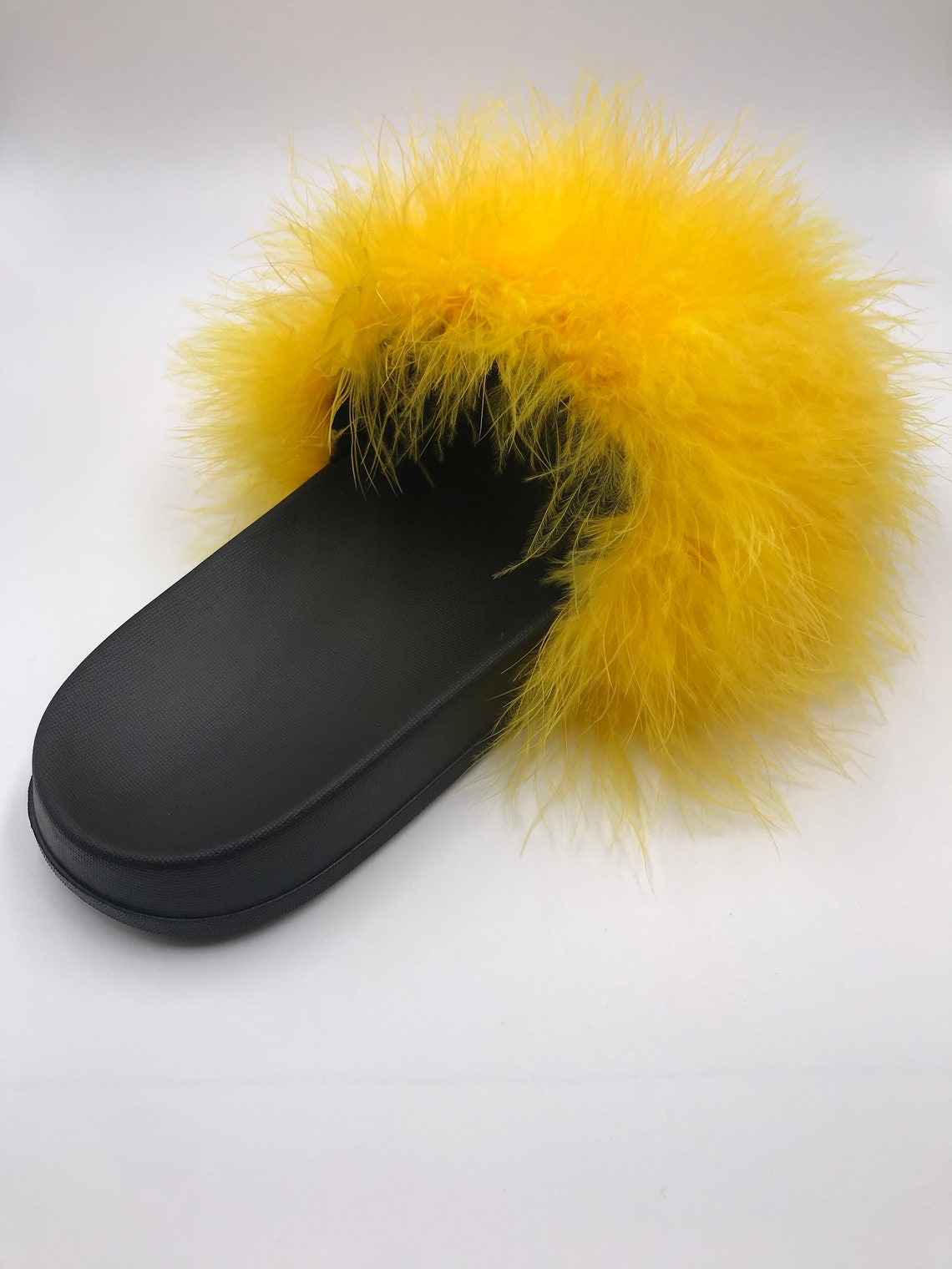 fluffy feather slides