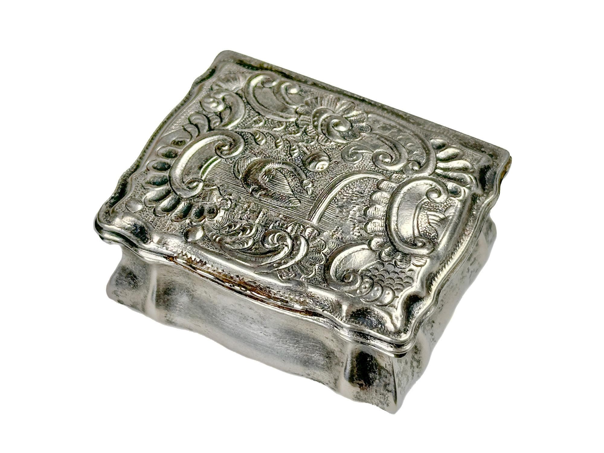 Antique silver box - Etsy 日本
