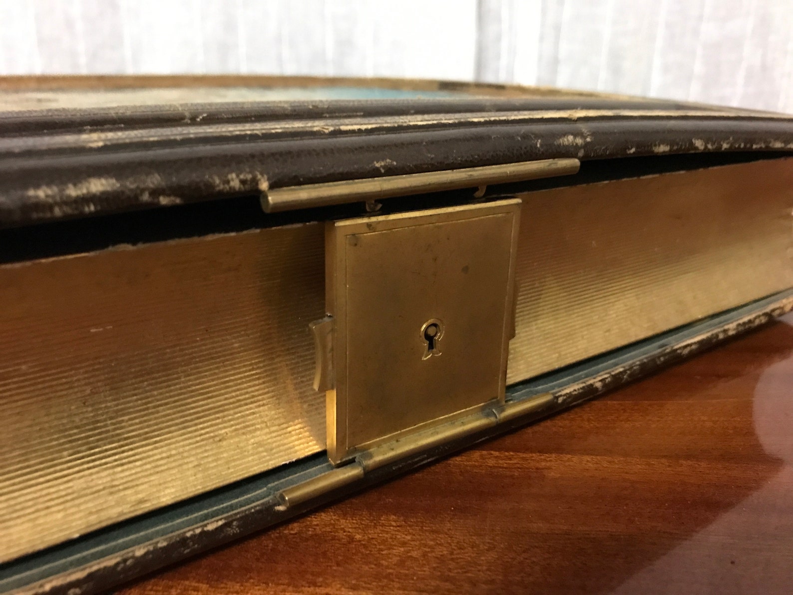 Large Antique Book Safe With Embroidery at the End of the 19th Etsy